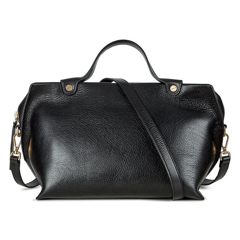 Bolso De Mano Ecco Sculptured Para Mujer,Negras,051846-DYE